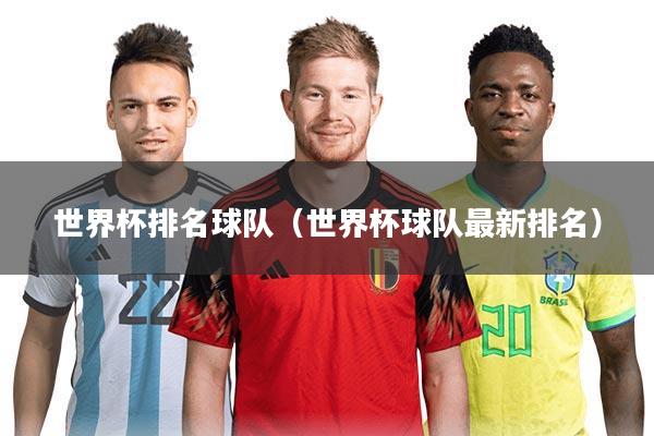 世界杯排名球队（世界杯球队最新排名）